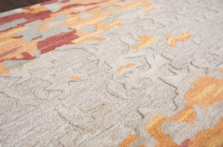 Mod Collection - Contemporary Brown 5' X 8'