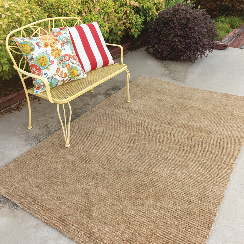 Mason  Park Collection - Casual Brown 5' X 7'