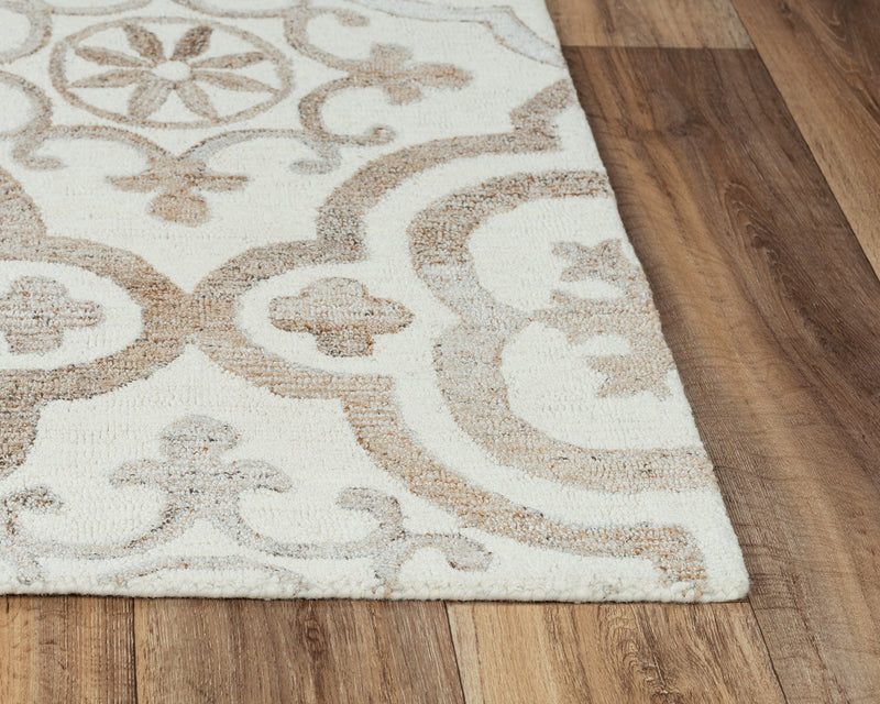 Matrix Collection - Transitional Ivory & White 8' X 10'