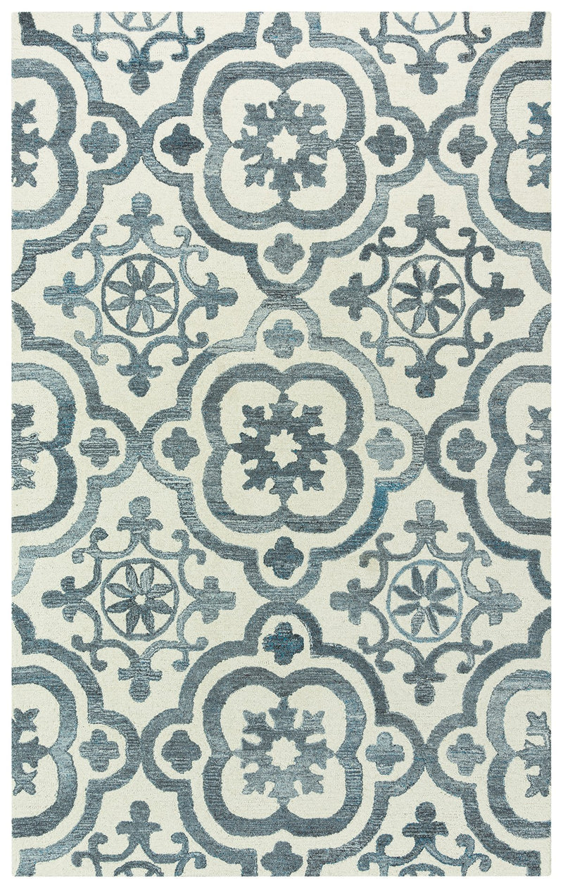 Matrix Collection - Transitional Ivory & White 9' X 12'