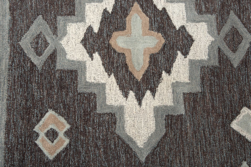 Mesa Collection - Southwest Gray 5' X 8'