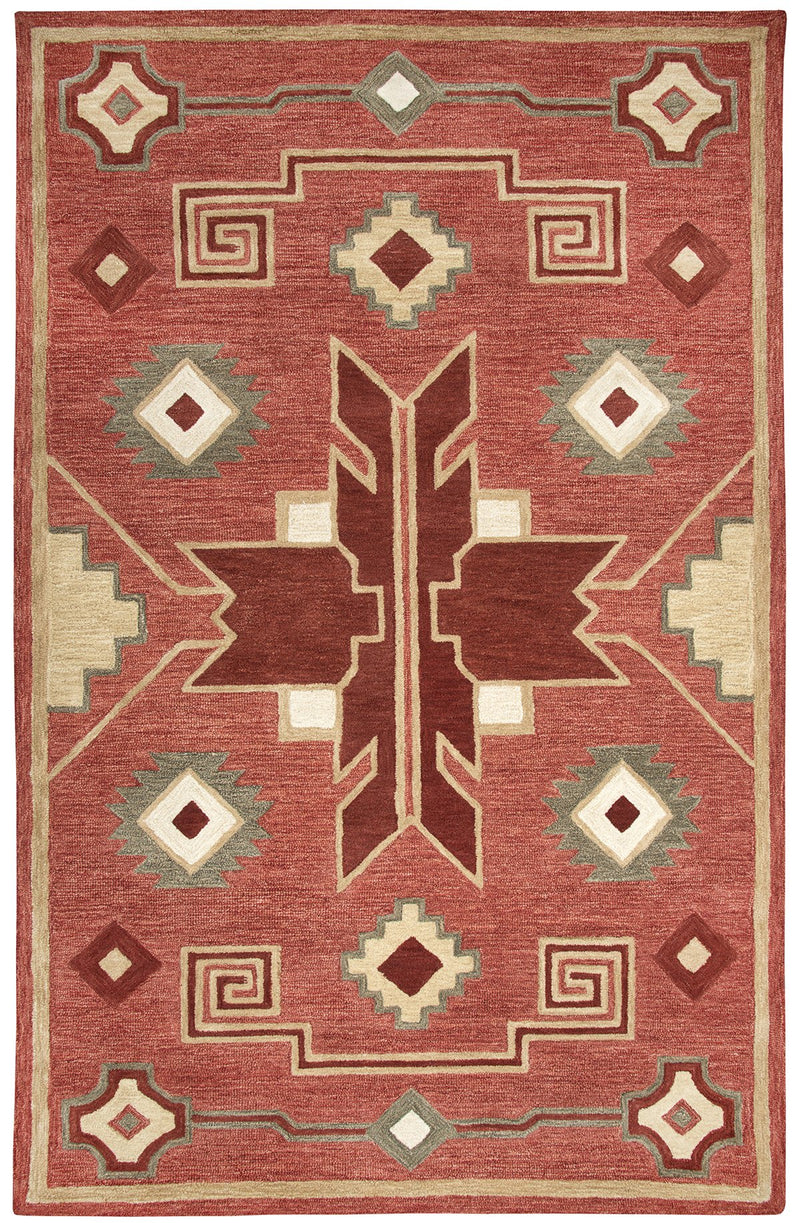 Mesa Collection - Southwest Red 5' X 8'