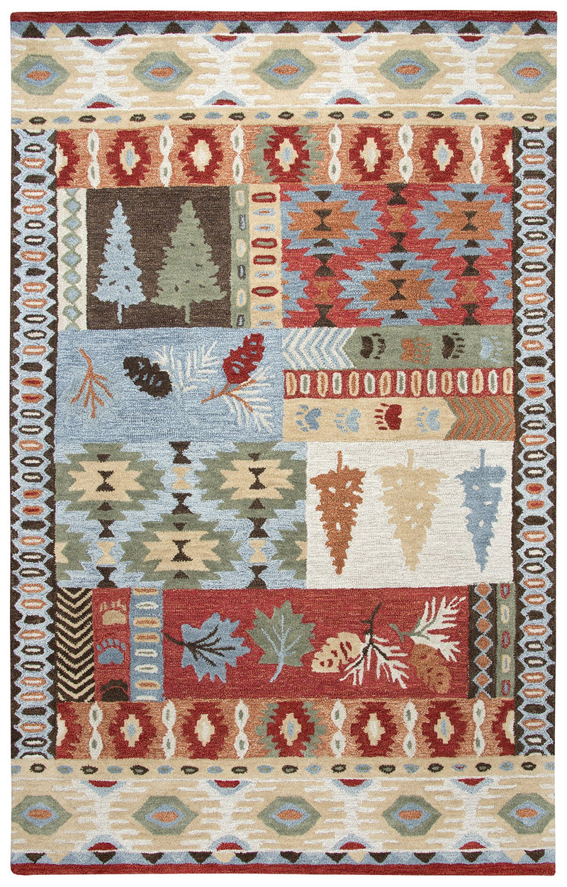 Northwoods Collection - Southwest Red 5' X 8'