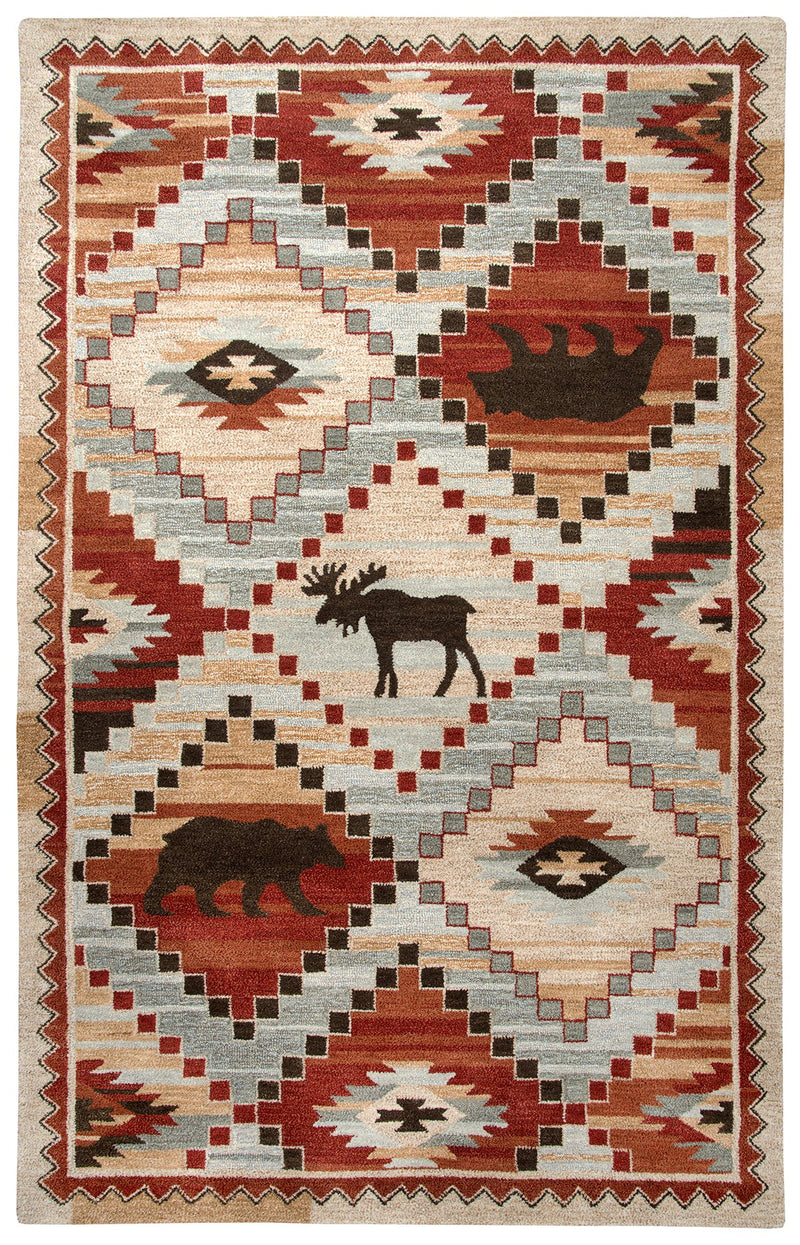 Northwoods Collection - Southwest Red 5' X 8'