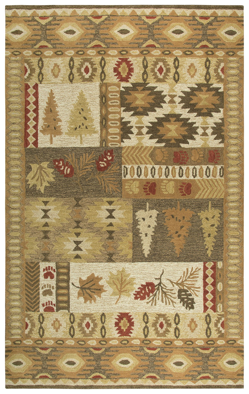 Northwoods Collection - Southwest Brown 5' X 8'