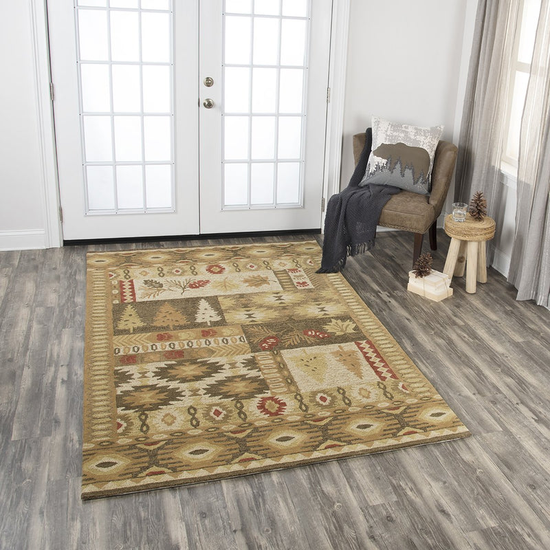 Northwoods Collection - Southwest Brown 5' X 8'