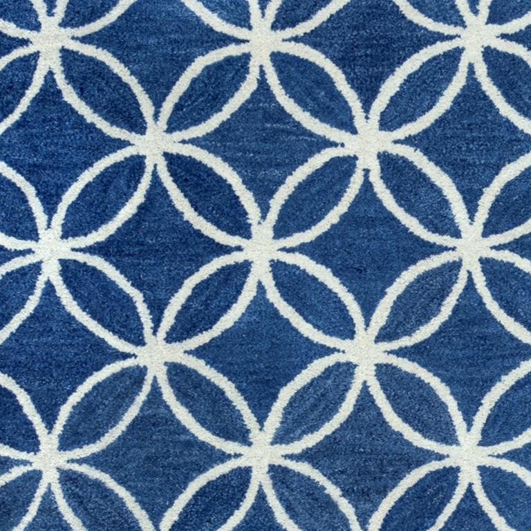 Opus Collection - Transitional Blue 3' X 5'