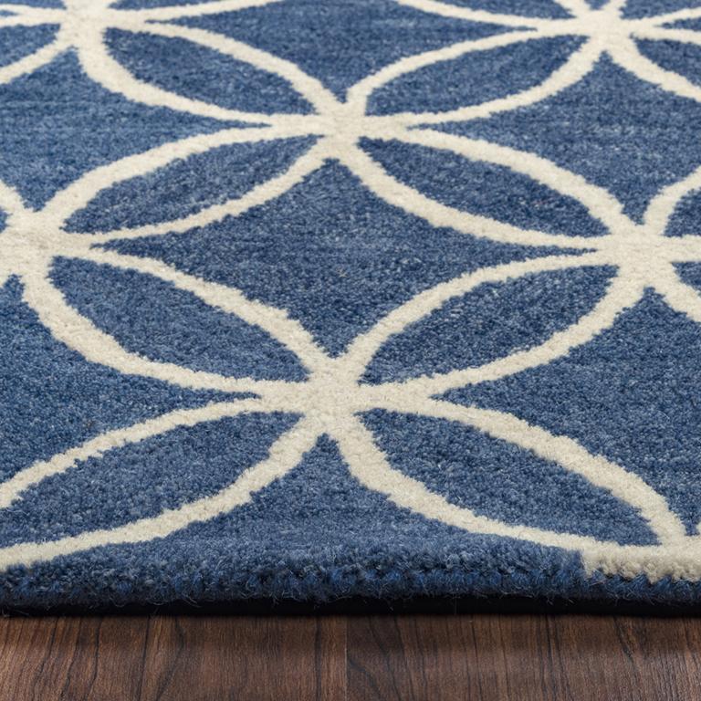 Opus Collection - Transitional Blue 3' X 5'