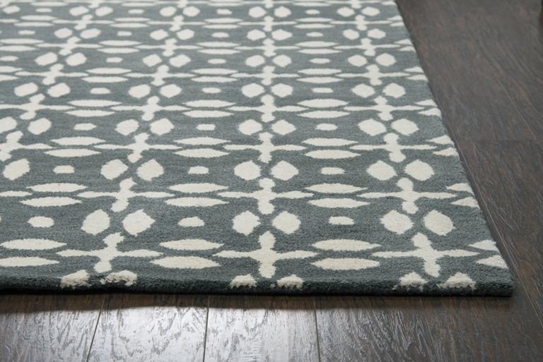 Opus Collection - Transitional Gray 6' X 9'