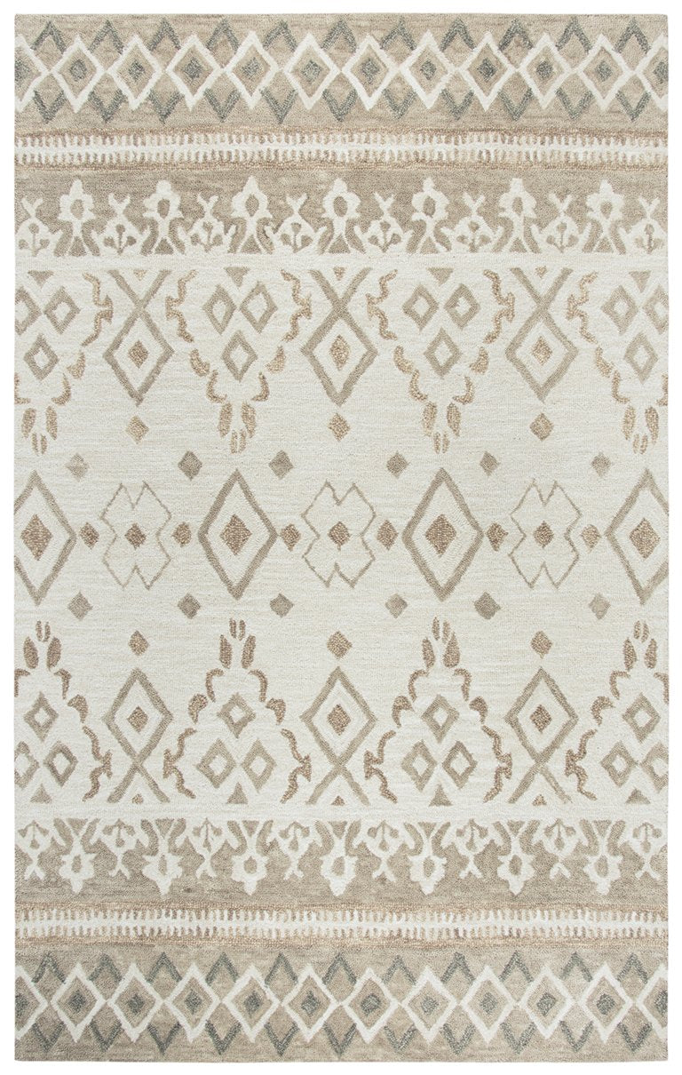 Opulent Collection - Transitional Ivory & White 8' X 10'