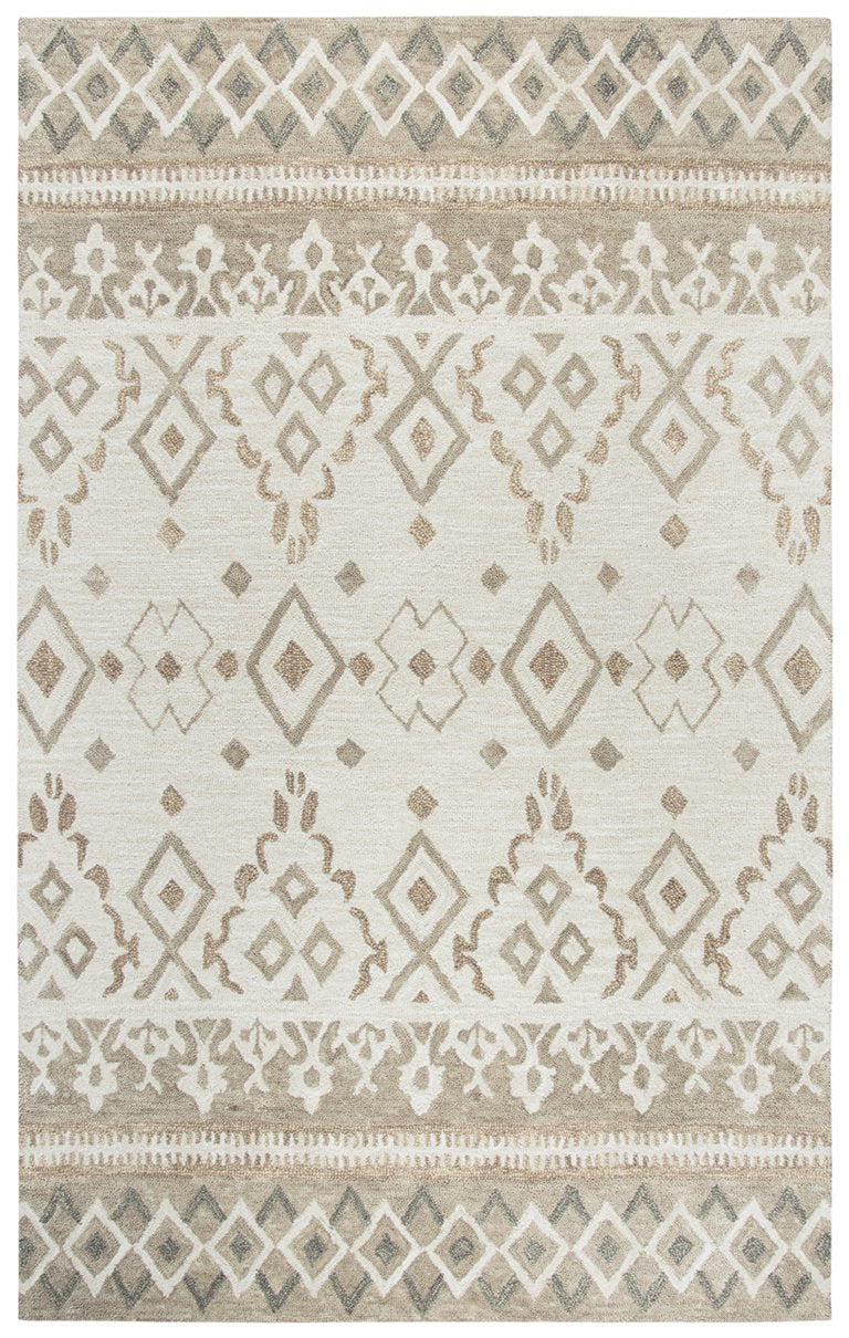 Opulent Collection - Transitional Ivory & White Extra Large