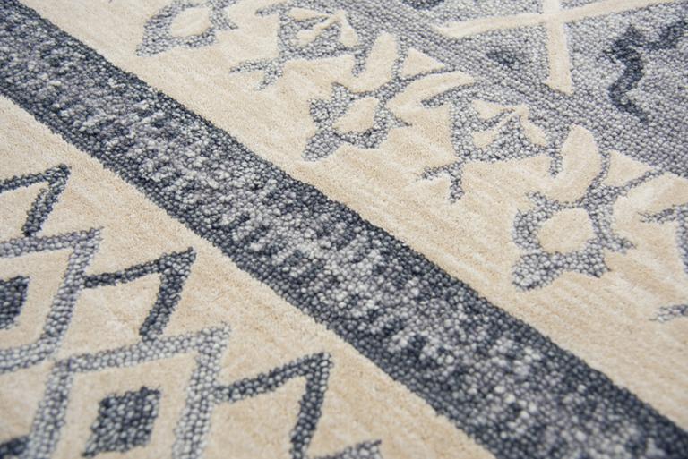 Opulent Collection - Transitional Ivory & White 9' X 12'