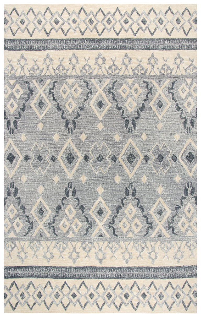 Opulent Collection - Transitional Ivory & White 9' X 12'