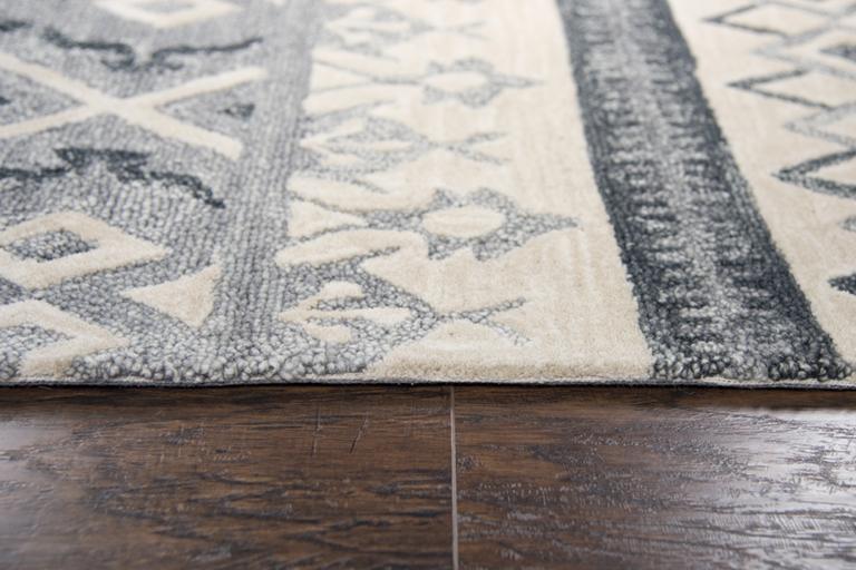 Opulent Collection - Transitional Ivory & White 9' X 12'