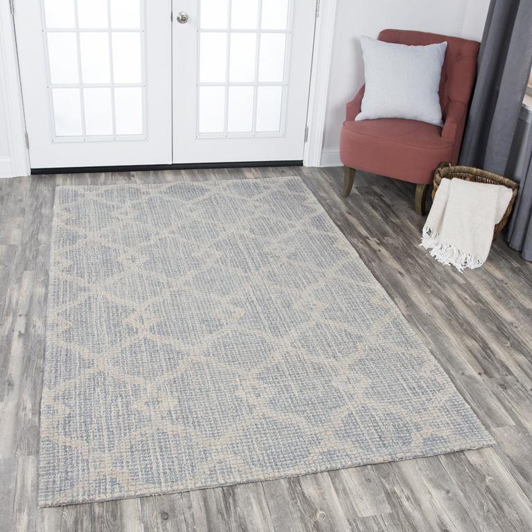 Opulent Collection - Transitional Ivory & White 5' X 8'
