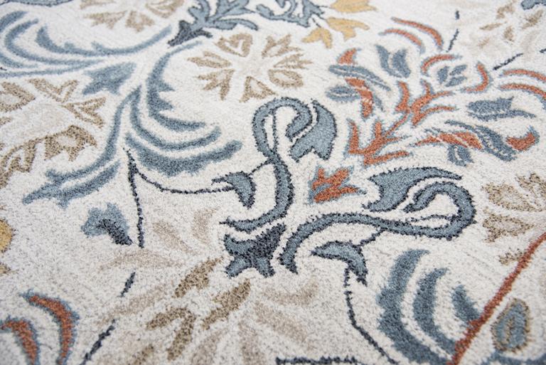 Opulent Collection - Transitional Ivory & White 5' X 8'