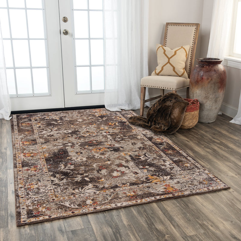 Ovation Collection - Transitional Brown 5' X 8'