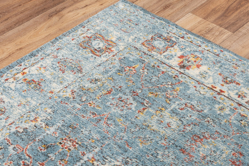 Ovation Collection - Transitional Blue 5' X 8'