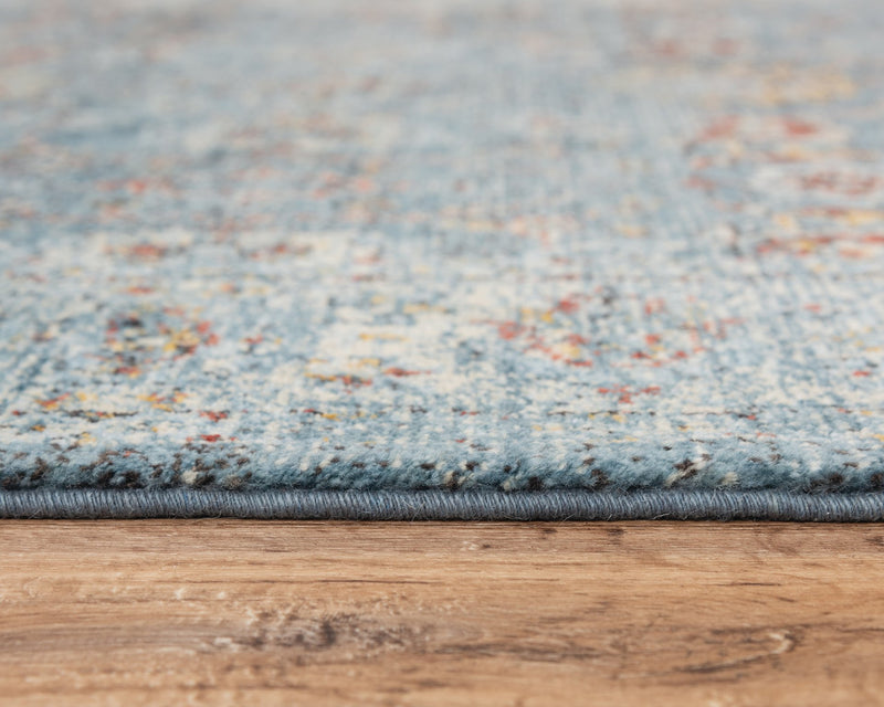 Ovation Collection - Transitional Blue 5' X 8'