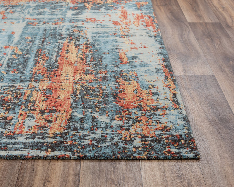 Premier Collection - Transitional Blue 5' X 8'