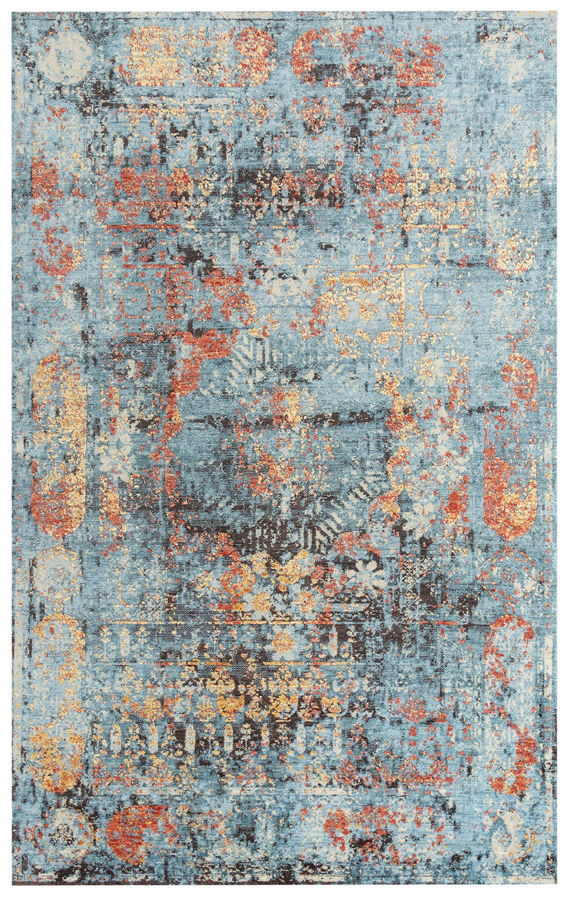 Premier Collection - Transitional Blue 5' X 8'