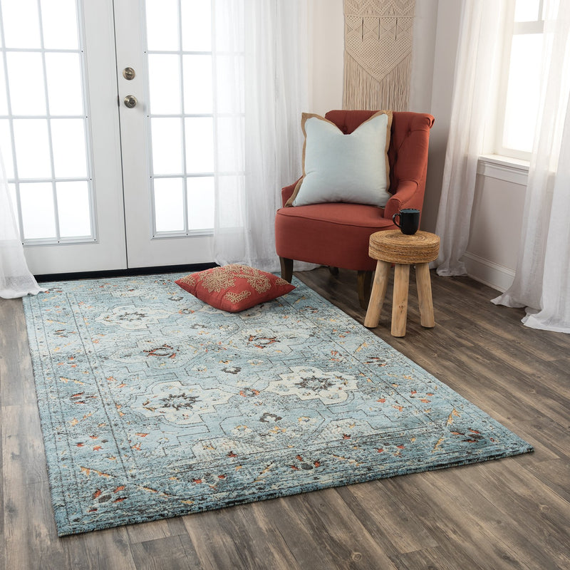 Premier Collection - Transitional Blue 5' X 8'