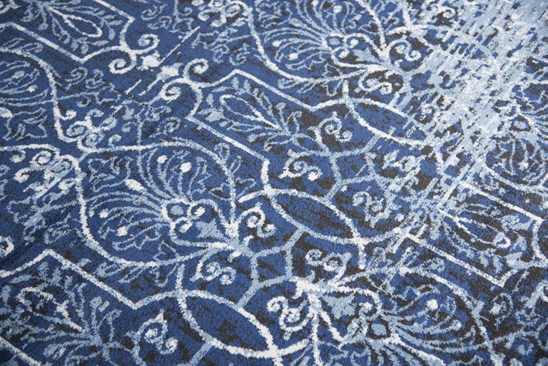 Panache Collection - Transitional Blue 6' X 9'