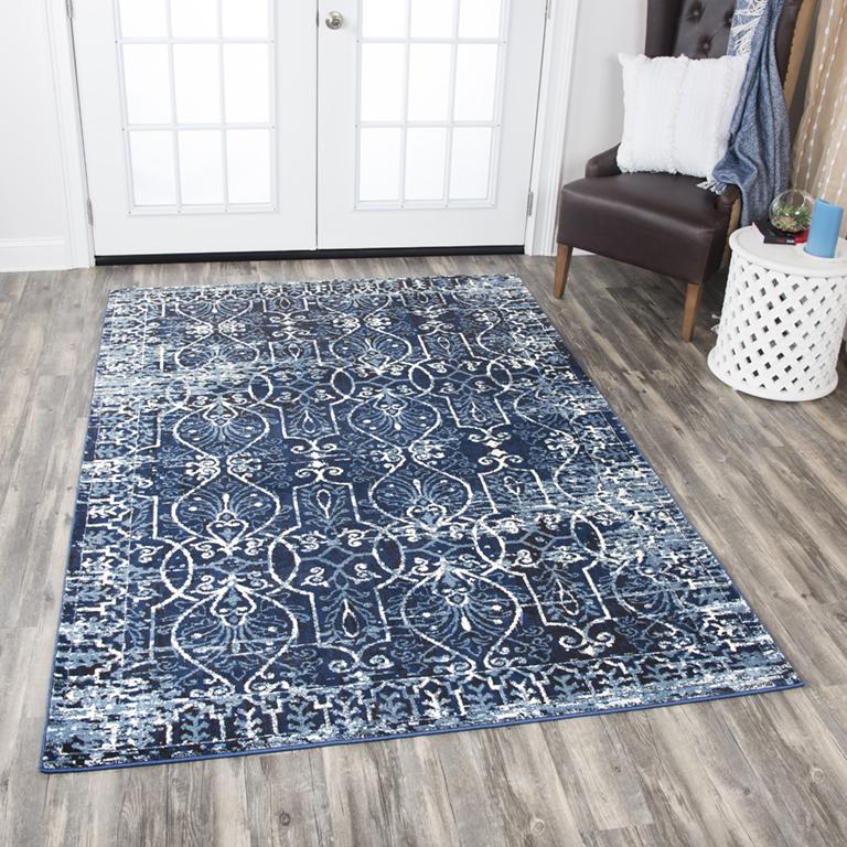 Panache Collection - Transitional Blue 8' X 11'