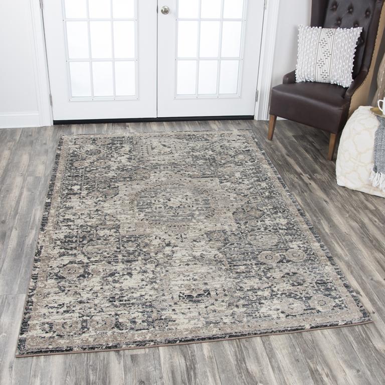 Panache Collection - Traditional Gray 2' Runner