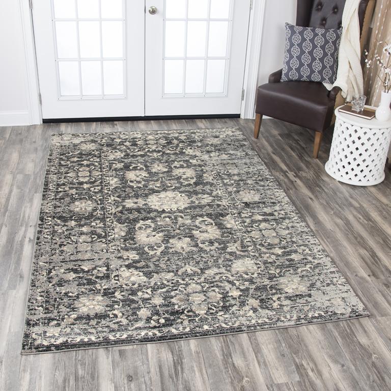 Panache Collection - Transitional Gray 5' X 7'