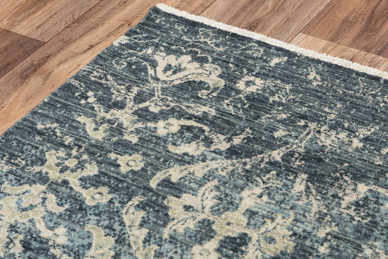 Platinum Collection - Transitional Blue 5' X 8'