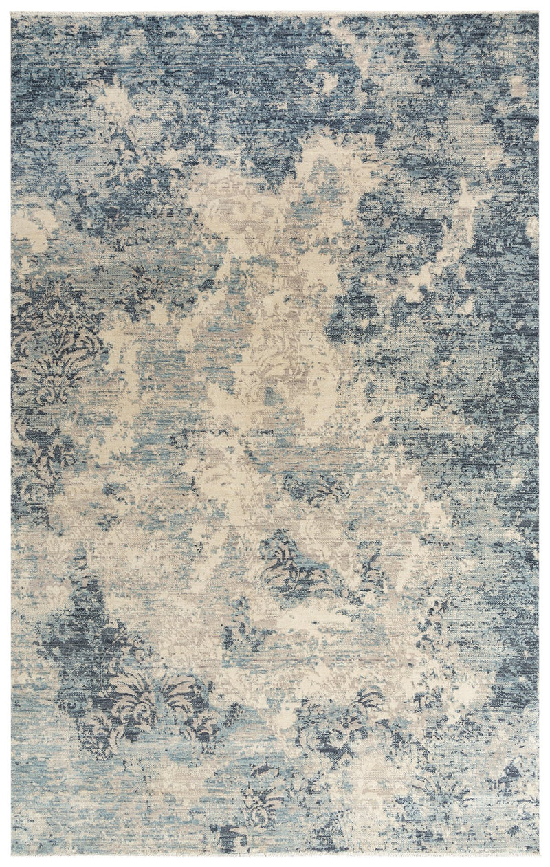 Platinum Collection - Transitional Blue 5' X 8'