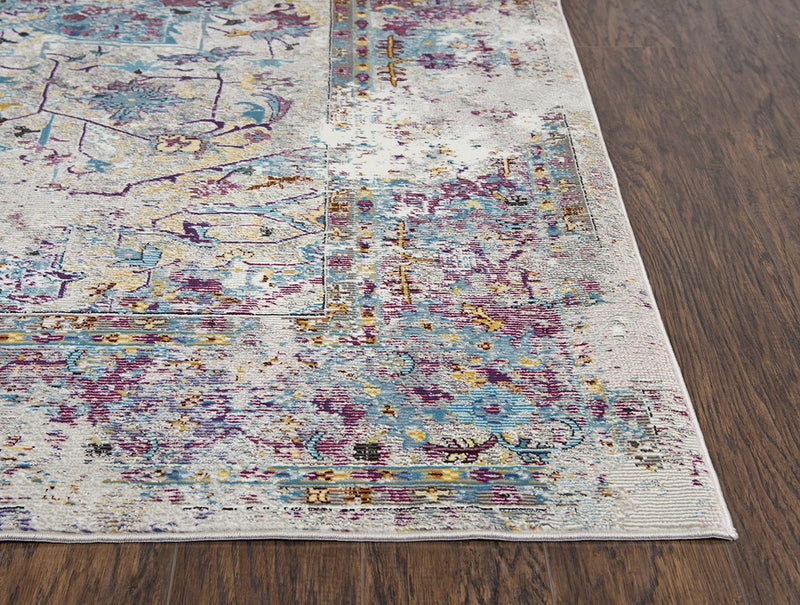 Princeton Collection - Transitional Blue 5' X 7'