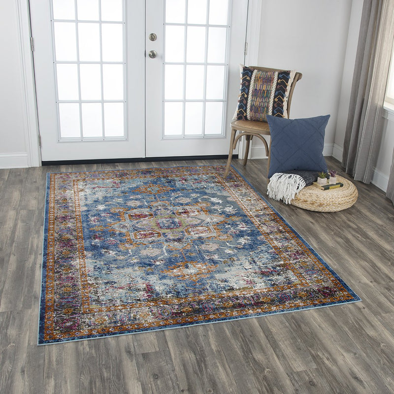 Princeton Collection - Traditional Blue 4' X 6'