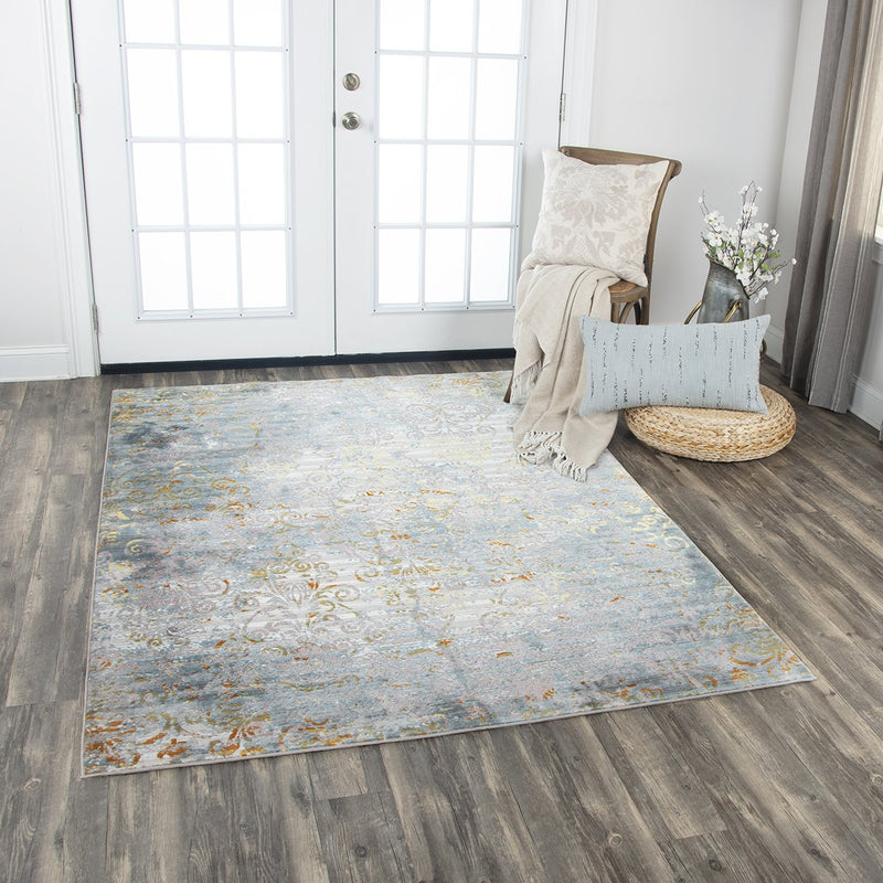 Princeton Collection - Transitional Blue 9' X 12'