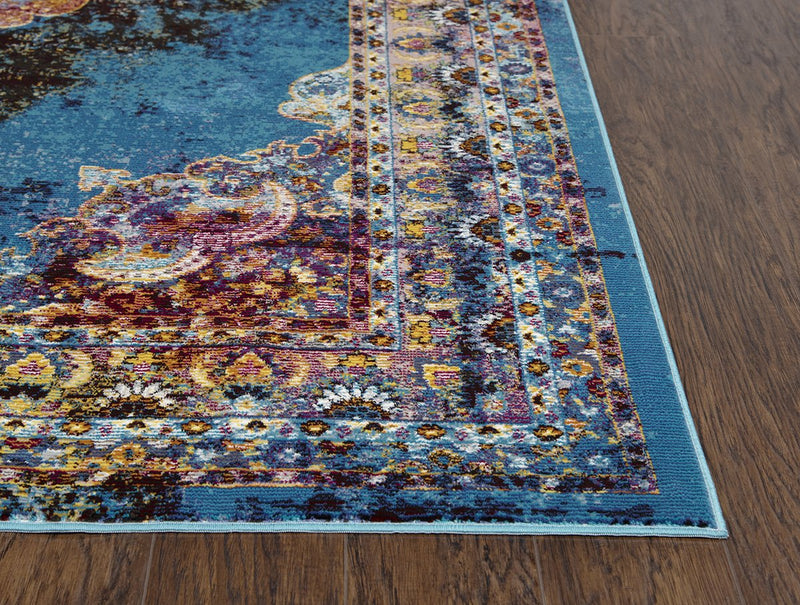 Princeton Collection - Traditional Blue 5' X 7'