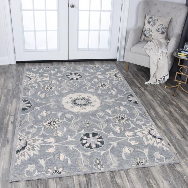 Resonant Collection - Transitional Gray 5' X 8'