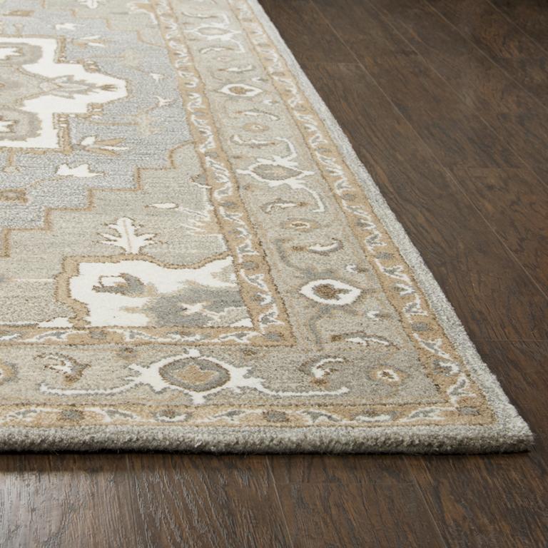 Suffolk Collection - Traditional Gray 3' X 5'