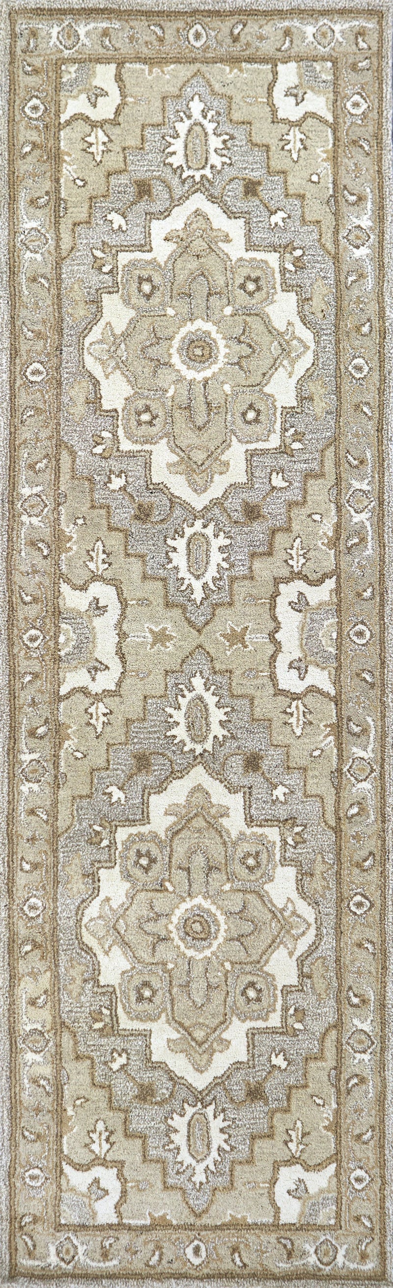 Suffolk Collection - Traditional Gray 2' Runner