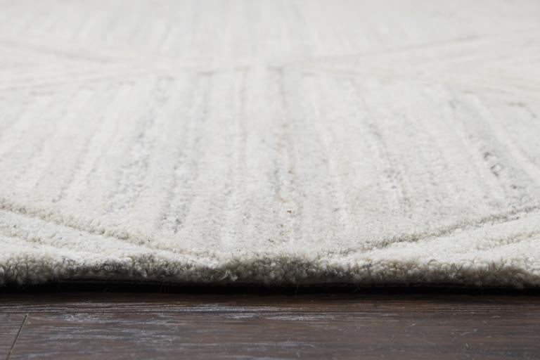 Suffolk Collection - Transitional Ivory & White 9' X 12'
