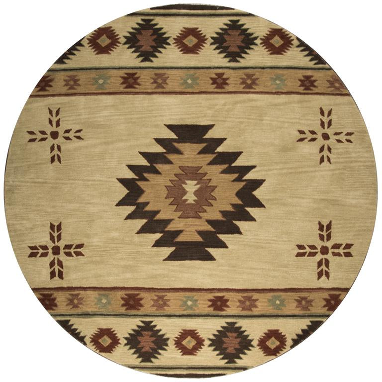 Southwest Collection - Southwest Green 8' Round