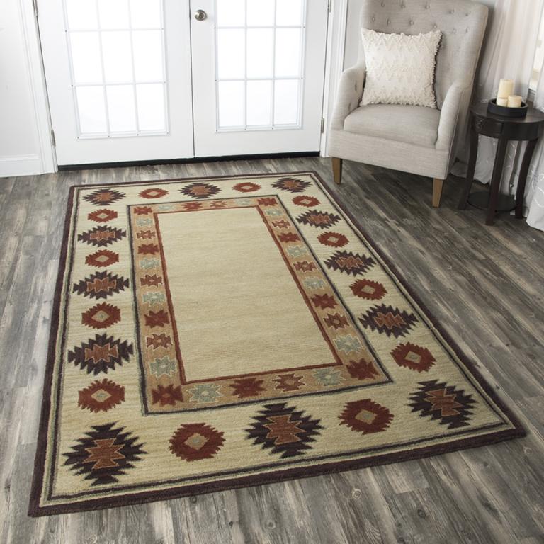 Southwest Collection - Southwest Brown 8' Round