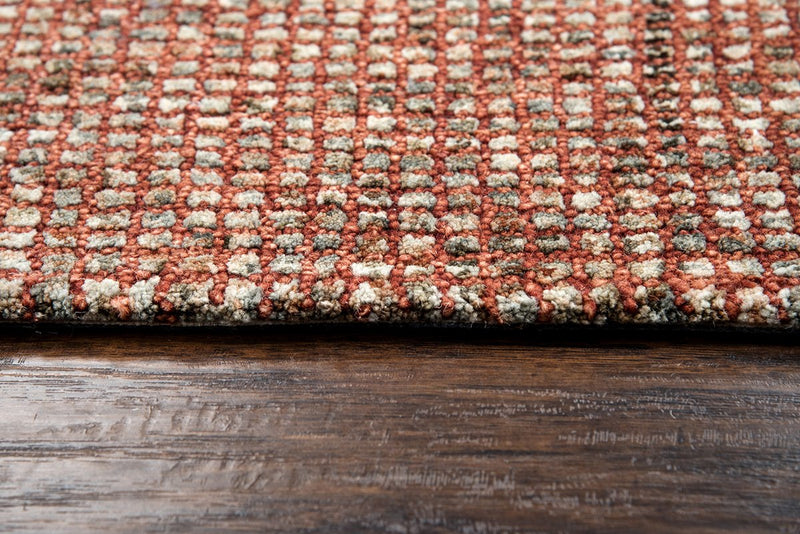 Talbot Collection - Casual Red 5' X 8'