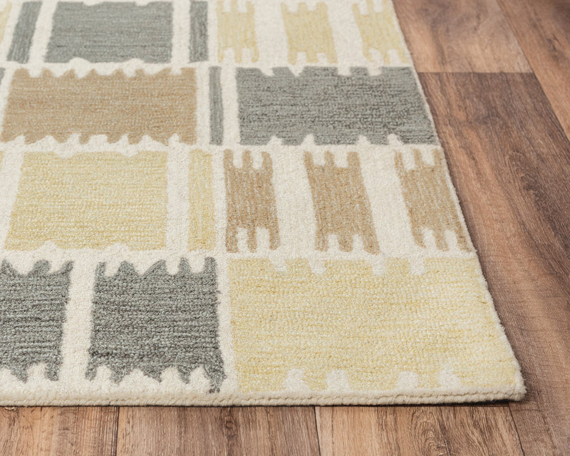 Tetra Collection - Transitional Brown 9' X 12'