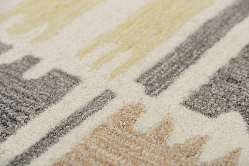 Tetra Collection - Transitional Brown 9' X 12'