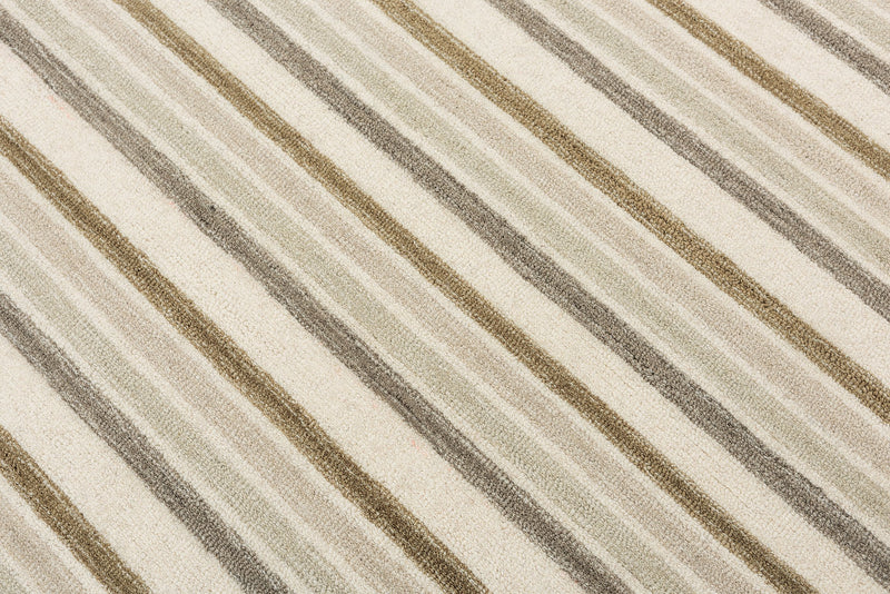 Tetra Collection - Transitional Ivory & White 9' X 12'