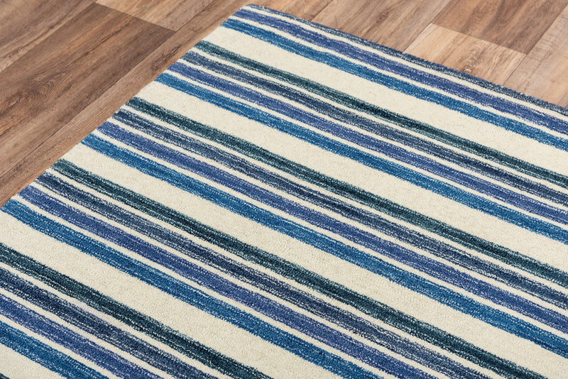 Tetra Collection - Transitional Blue 8' X 10'