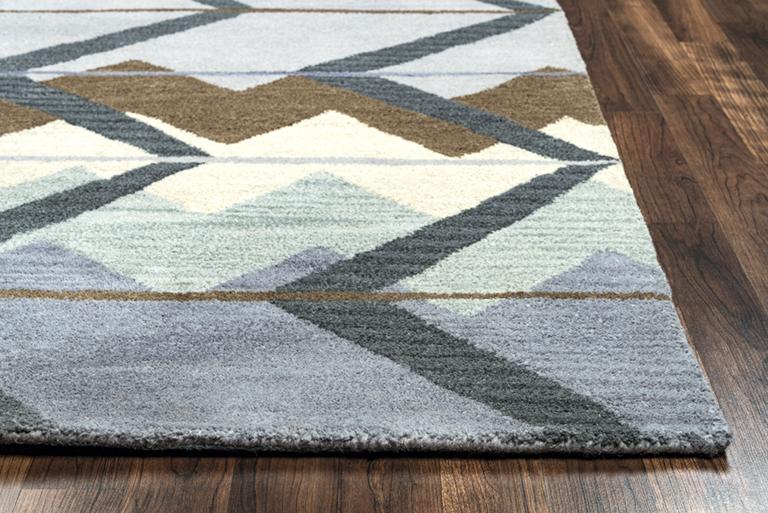 Tumble Weed Loft Collection - Transitional Blue 2' Runner