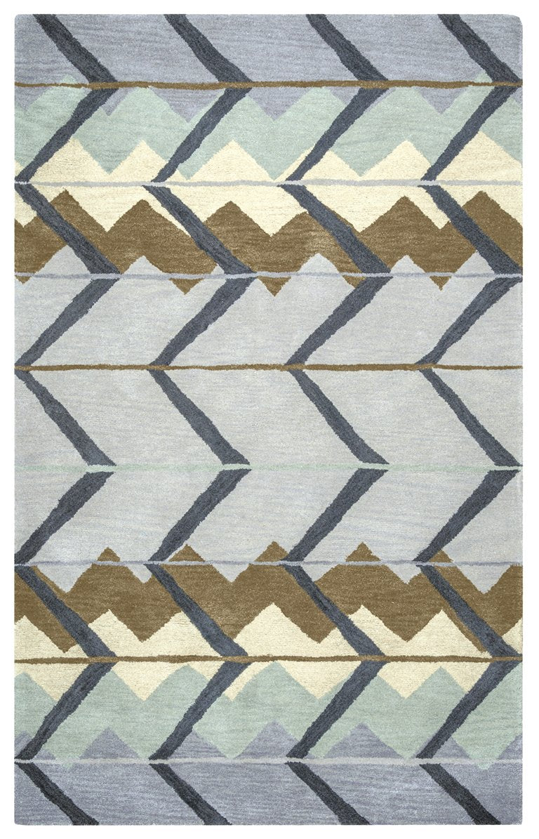 Tumble Weed Loft Collection - Transitional Blue 8' X 10'