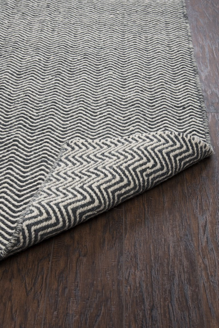 Twist Collection - Casual Black 3' X 5'
